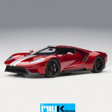 ماکت فلزی فورد جی تی مدل 72943 // (Ford GT 2017 (Liquid Red with Silver Stripes